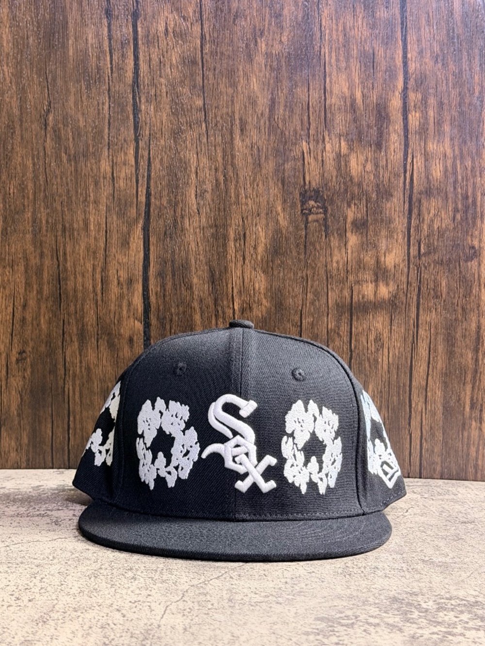 NWT New Era Chicago White Sox 9FIFTY Snapback Black White Floral Graphic OSFA